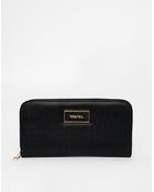 Asos Zip Around Travel Wallet - Lyst