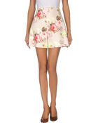 Carven Mini Skirt - Lyst