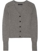 Burberry Prorsum Fineknit Cashmere Cardigan - Lyst