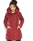 Steve Madden Pillowcollar Quilted Puffer Coat - Lyst