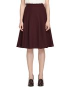 Brooks Brothers Suspended Skirt - Lyst