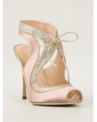 Sergio Rossi Slingback Sandals - Lyst