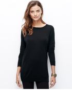 Ann Taylor Side Zip Sweater - Lyst