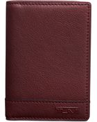 Tumi Rivington Gusseted Card Case Id Wallet - Lyst