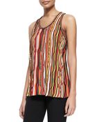 M Missoni Ripple-Striped Ribbon Tank - Lyst