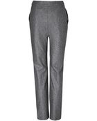 Isa Arfen Skinny Wool Trousers - Lyst