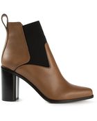 Chloé Pointed Toe Ankle Boots - Lyst
