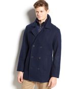 American Rag Wool-Blend Pea Coat - Lyst