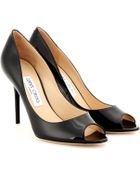 Jimmy Choo Mia Patent-Leather Pumps - Lyst