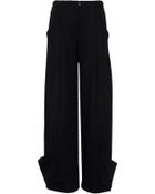 J.W. Anderson Wide Leg Cuff Trousers - Lyst