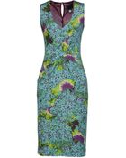 Class Roberto Cavalli Kneelength Dress - Lyst