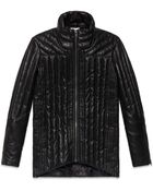 Helmut Lang Petal Leather Puff Coat - Lyst