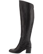 Pour La Victoire Felicia Pebbled Knee Boot - Lyst
