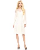 Temperley London Deneuve Dress - Ivory - Lyst