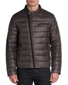 Kenneth Cole Quilted Down-Filled Jacket - Lyst