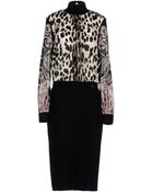 Roberto Cavalli 3/4 Length Dress - Lyst