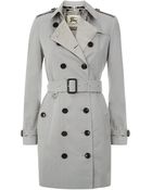 Burberry London Gabardine Trench Coat - Lyst
