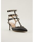 Valentino 'Rockstud Noir' Pumps - Lyst