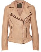 Muubaa Monteria Leather Biker Jacket - Lyst