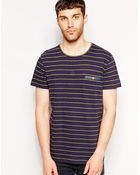 Anerkjendt T-Shirt In Stripe - Lyst