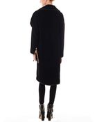 Derek Lam 10 Crosby Wrap Coat With Leather Detail - Lyst