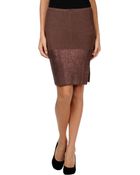 Missoni Knee Length Skirt - Lyst