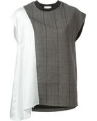 3.1 Phillip Lim Checked Tank Top - Lyst