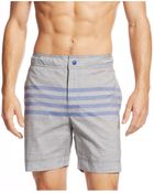 Tommy Hilfiger Cliff Striped Boardshorts - Lyst