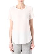3.1 Phillip Lim Silk Chiffon Top - Lyst