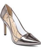 Jessica Simpson Calkins Faux Patent Leather Pumps - Lyst
