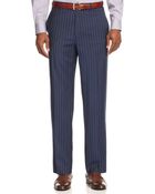 Sean John Blue Striped Pants - Lyst