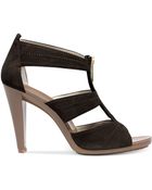 Michael Kors Michael Berkely Tstrap Sandals - Lyst