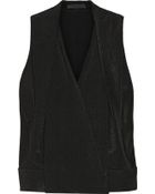 Alexander Wang Crepe Top - Lyst