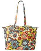 Vera Bradley Travel Tote - Lyst