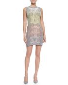 M Missoni Crocodile Jacquard Sheath Dress - Lyst
