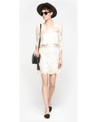 Mason by Michelle Mason Long Sleeve Mini Dress - Lyst