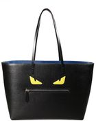 Fendi Handbag Bag Shopping Monster Leather - Lyst