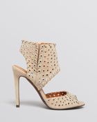 Enzo Angiolini Open Toe Sandals - Branon High Heel - Lyst