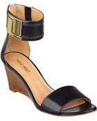 Nine West Nicetime Wedge Sandals - Lyst