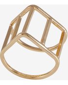 French Connection Wide Triangle Grid Band - Lyst