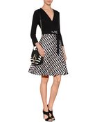 Diane von Furstenberg Wool-Silk Wrap Dress - Lyst