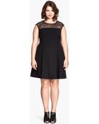 H&M + Sleeveless Dress - Lyst