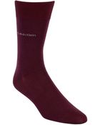 Calvin Klein Egyptian Cotton Knit Socks - Lyst