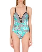 Jets by Jessika Allen Definition Plunge Swimsuit - Lyst