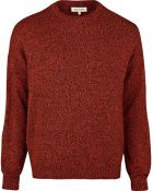 River Island Orange Fleck Knit Oversized Jumper - Lyst
