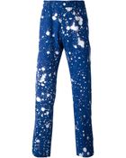 Raf Simons Sterling Ruby Bleached Skinny Jeans - Lyst