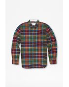 French Connection Essential Brushed Twill Check Shirt - Lyst