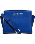 Michael Kors Michael Specchio Selma Mini Messenger - Lyst
