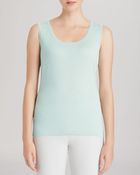 Lafayette 148 New York Cashmere Silk Shell - Lyst