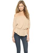 Free People Shades Of Cool Top - Black - Lyst